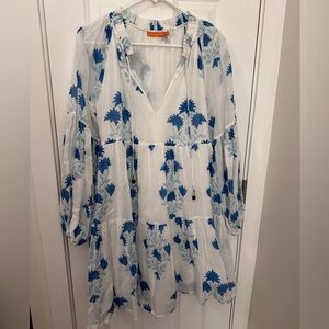 Oliphant balloon sleeve mini dress XS “As is”